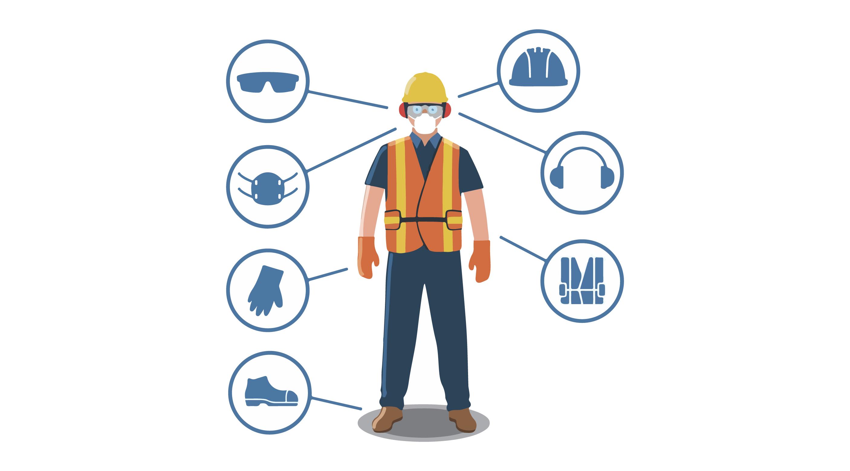 3. No usar equipo de protección