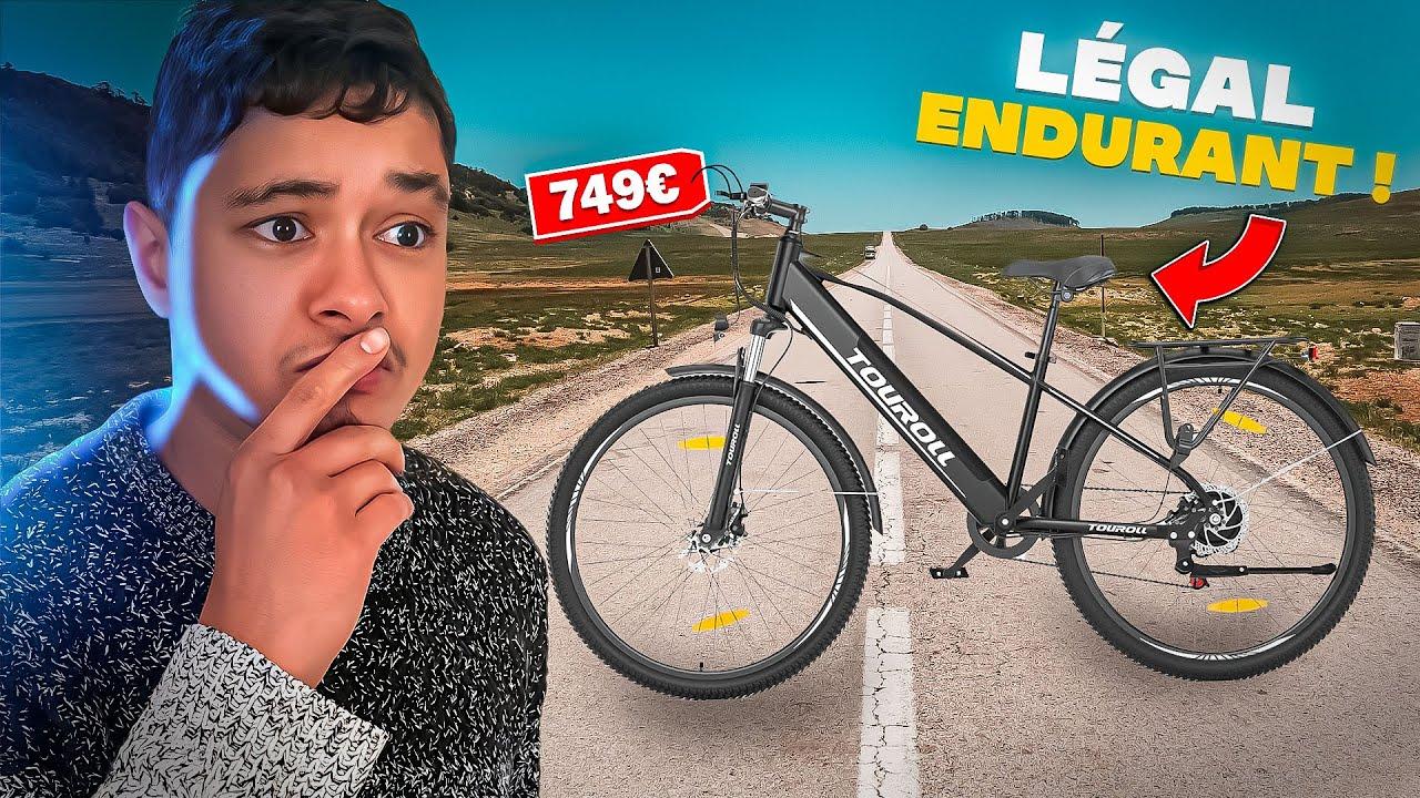 Découvrez le TOUROLL J1 : le vélo électrique qui déchire !