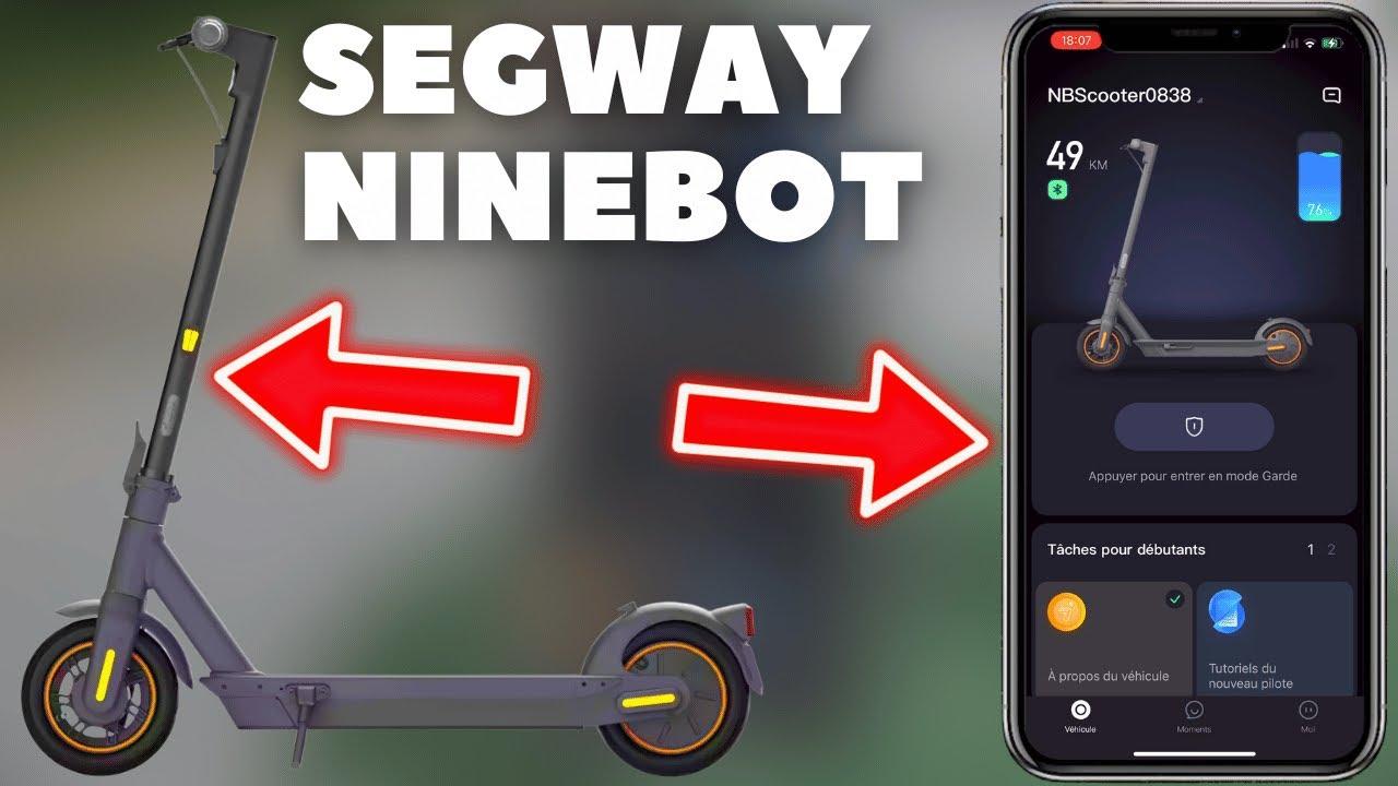 Découverte de l'Appli Segway Ninebot pour le G30 Max et GII !