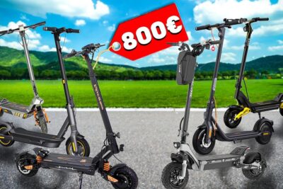 Les 6 trottinettes électriques à moins de 800 € : notre guide !