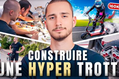 Transforme ta trottinette en bolide de compétition à 164 km/h !
