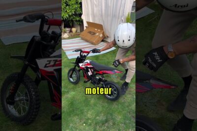Découvrez la RCB R9X, la moto électrique idéale pour les kids!