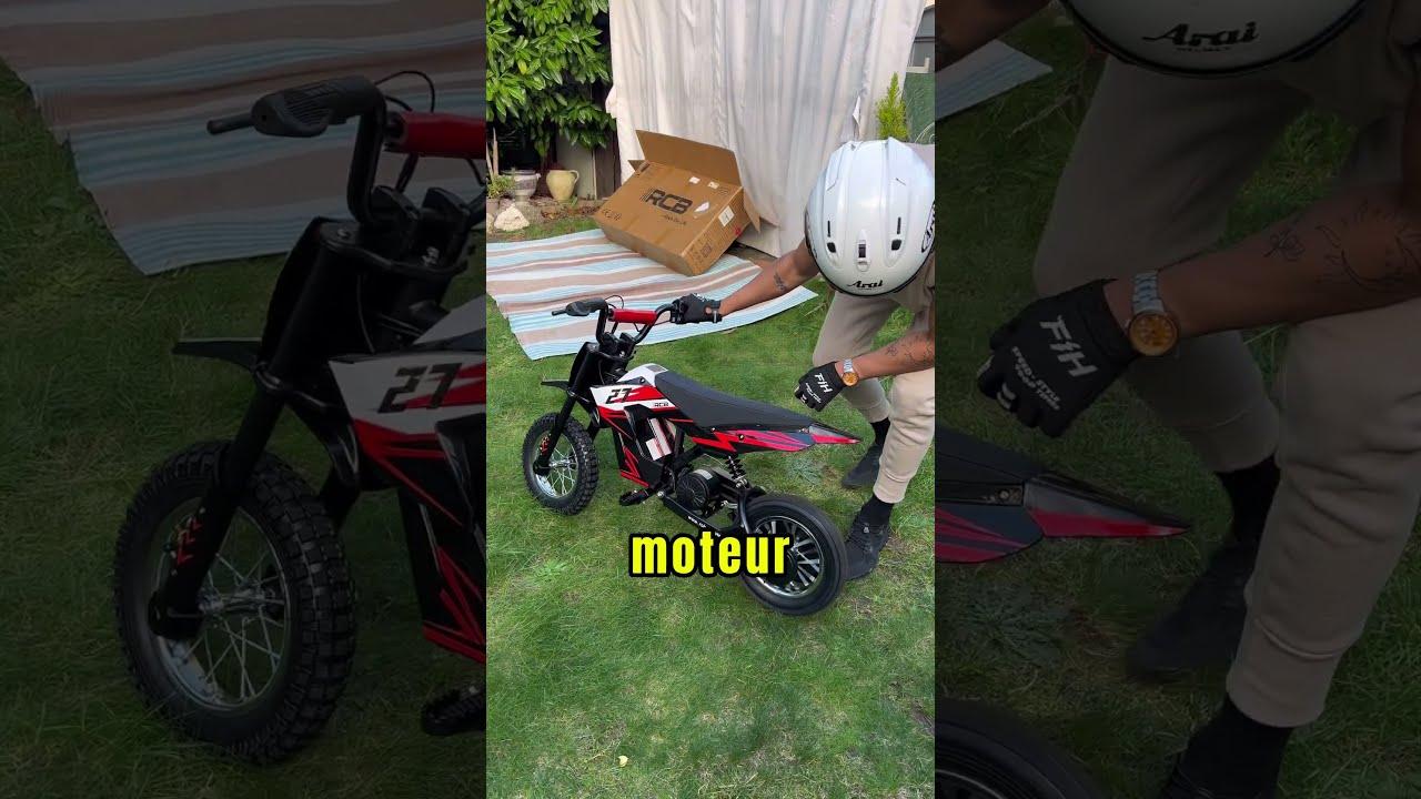 Découvrez la RCB R9X, la moto électrique idéale pour les kids!