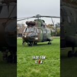 Quand un hélico fait son show derrière le commissariat de Lille!