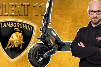 La trottinette électrique Lamborghini ALEXT 11 : un must fun !