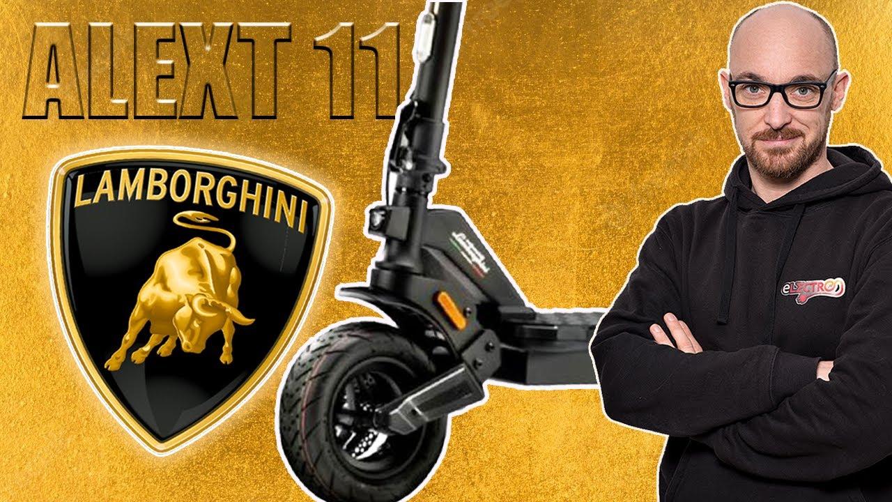 La trottinette électrique Lamborghini ALEXT 11 : un must fun !