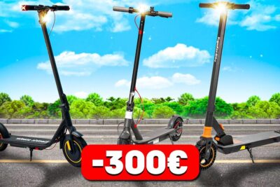 Les trottinettes électriques à moins de 300€ : notre top 3 !