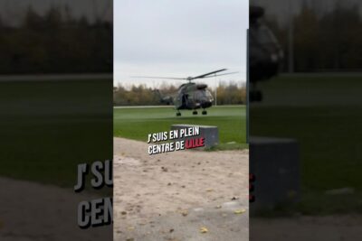 Un hélicoptère militaire en ville : que se passe-t-il vraiment ?