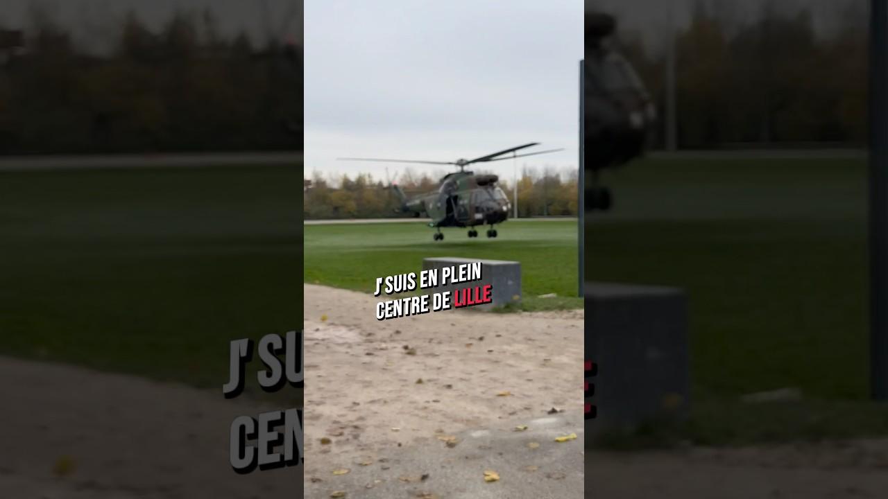 Un hélicoptère militaire en ville : que se passe-t-il vraiment ?