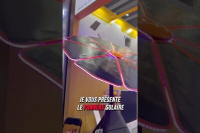 Découvrez le panneau solaire du futur : le solaire tournesol !