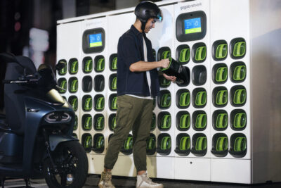 Service de remplacement de batterie électrique Gogoro