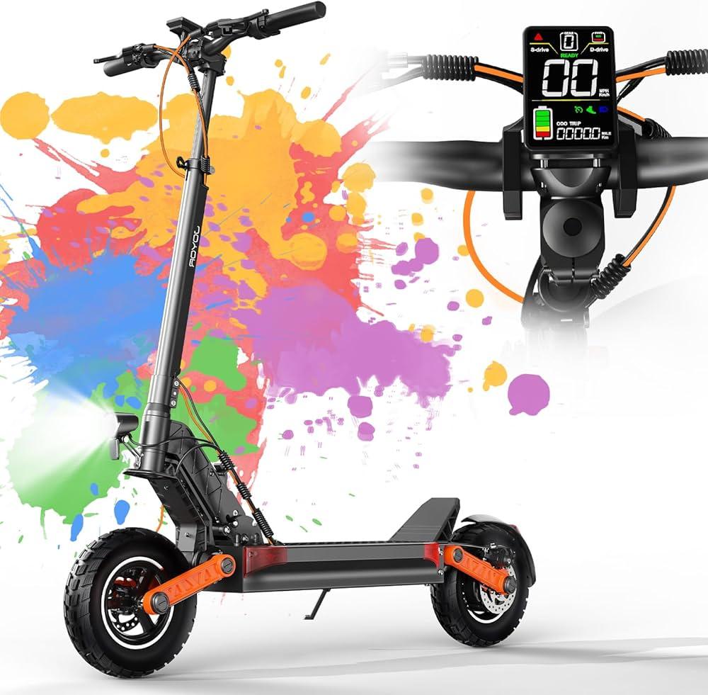 La acabado de la trottinette es excepcional. Tiene neumáticos‌ enormes y un ‍sistema⁣ de frenos hidráulicos que son superpotentes. Además, la conectividad⁣ con la aplicación dedicada permite monitorear la ⁣velocidad⁣ y el ‌rendimiento