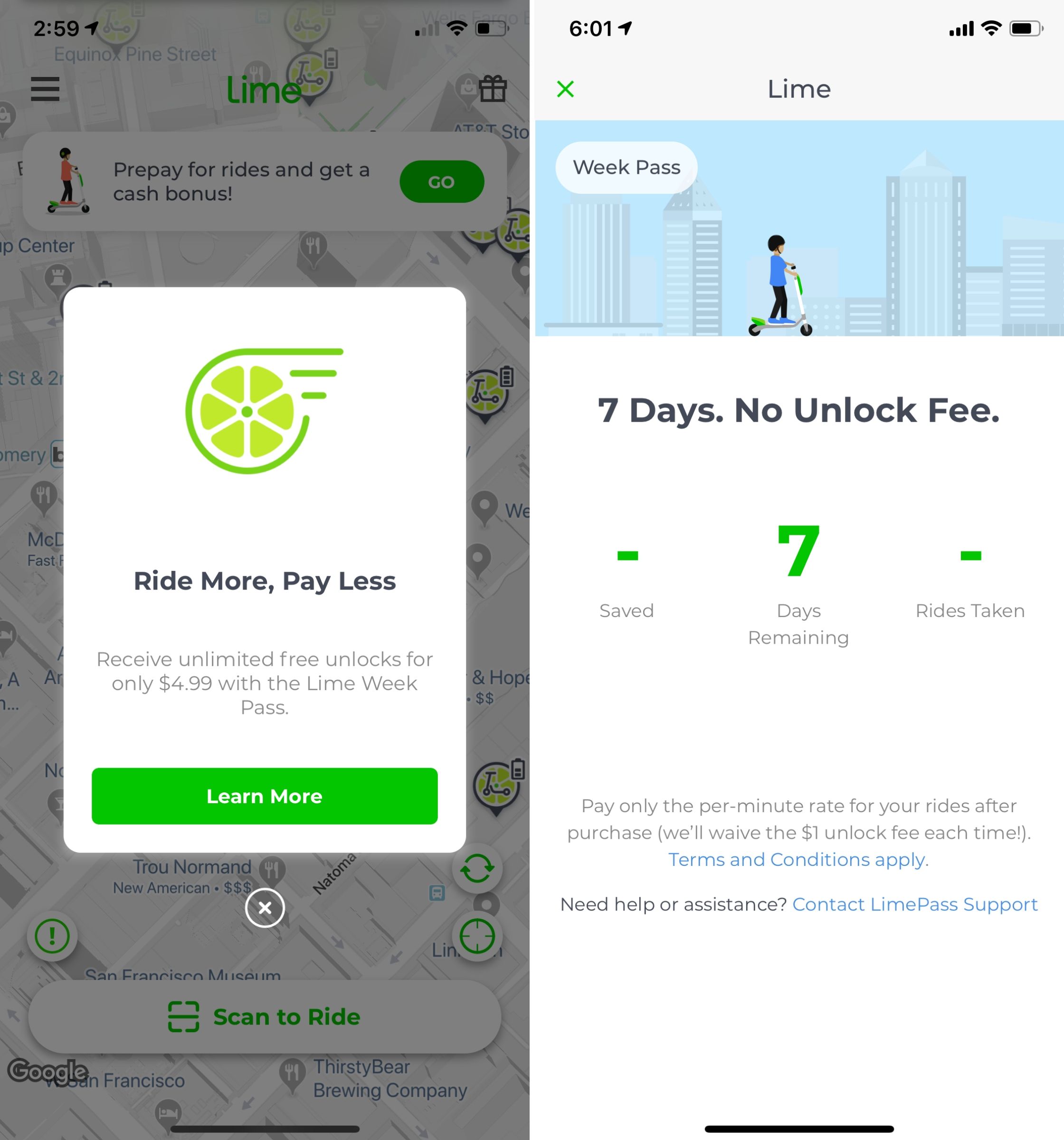 Lime lance le service d'abonnement Global LimePass